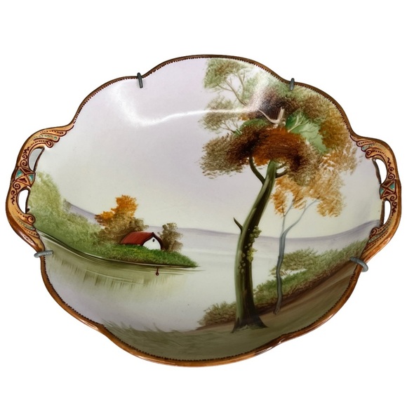 Vintage Nipon Hand Painted‎ Bowl - Picture 1 of 5
